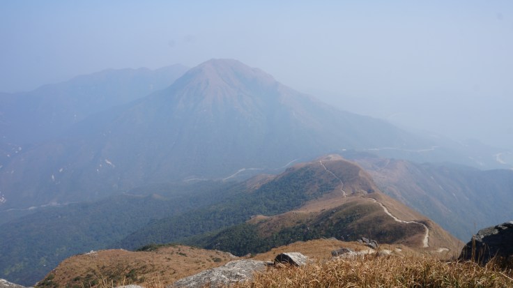 View of Sunset Peak from Lantau Peak