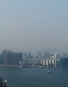 Sunday's view of the harbor